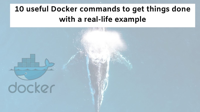10 useful Docker commands to get things done with a real-life example