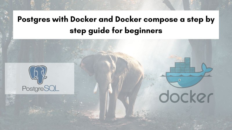 Use Postgres with Docker and docker-compose easily