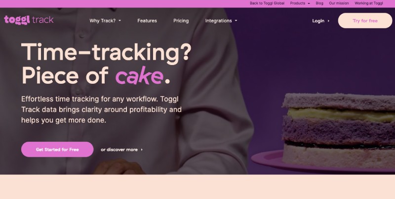 Toggl Website