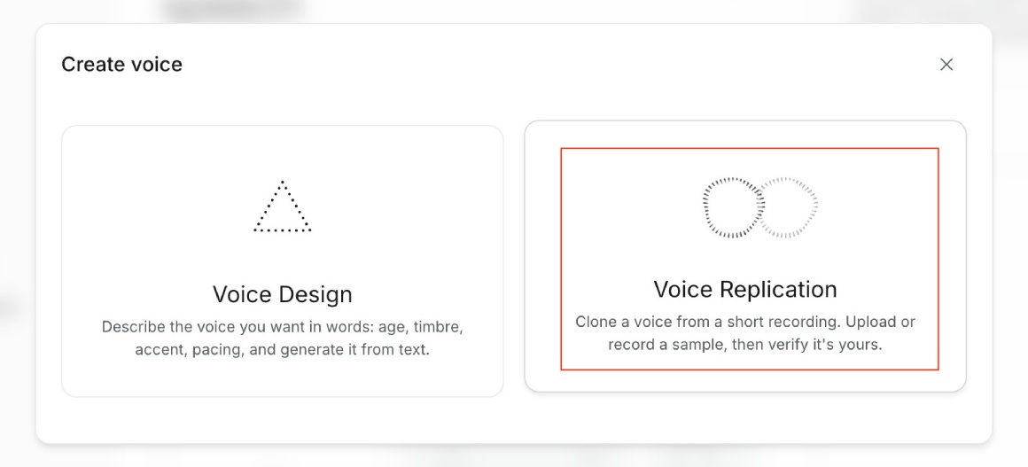 Select Voice Replication in Google AI Studio Select Voice Replication in Google AI Studio