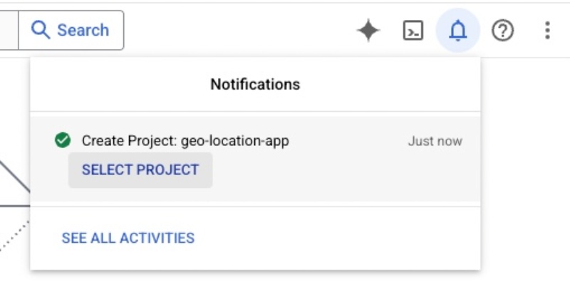 New GCP project created to deploy the Geo location app on Google Cloud Run New GCP project created to deploy the Geo location app on Google Cloud Run