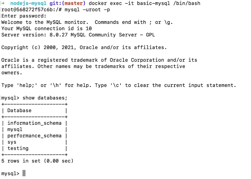 Mysql Docker Image Lower Case Table Names