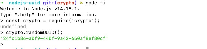 crypto uuid