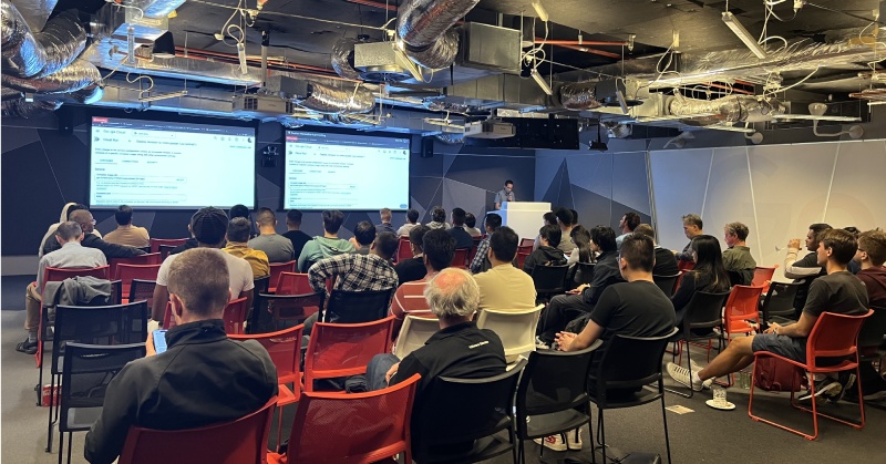 Only in-person talk of 2022 at Google Sydney about Serverless containers