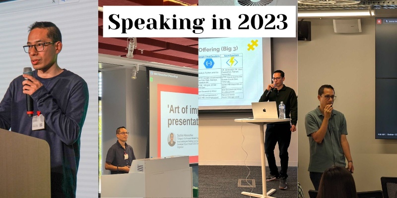 Select speaking engagements from 2023