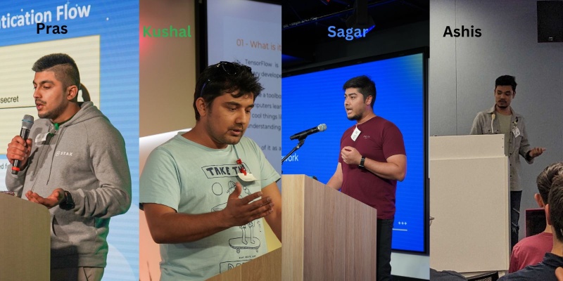 4 new Nepali tech speakers in Sydney mentored by me in 2023