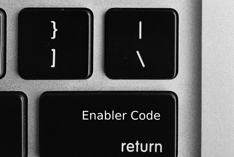 Create small pull requests by using enabler code last